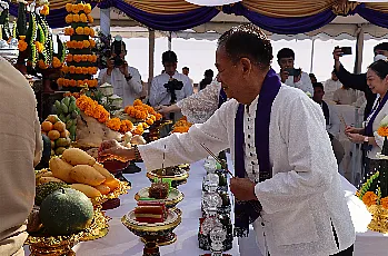 นายกสภามหาวิทยาลัยพะเยา เข้าร่วมงานพิธีวางศิลาฤกษ์ อาคารศูนย์พัฒนาผู้ประกอบการนวัตกรรมและถ่ายทอดเทคโนโลยี อุทยานวิทยาศาสตร์ มหาวิทยาลัยพะเยา เครือข่ายอุทยานวิทยาศาสตร์ฯ ภาคเหนือ