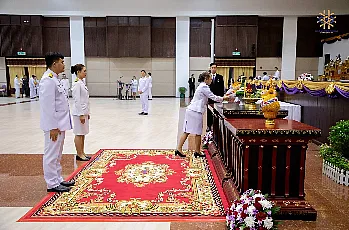 สำนักงานสภามหาวิทยาลัยพะเยา เข้าร่วมพิธีบวงสรวงสมเด็จพระนเรศวรมหาราช พิธีบำเพ็ญกุศลอุทิศถวายแด่สมเด็จพระนเรศวรมหาราช และพิธีวางพานพุ่ม เนื่องในวันสถาปนามหาวิทยาลัยพะเยา ครบรอบ 15 ปี
