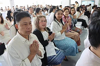 สำนักงานสภามหาวิทยาลัยพะเยา เข้าร่วมพิธีทำบุญเนื่องในวันขึ้นปีใหม่ ประจำปี 2569 เฉลิมฉลองครบรอบ 16 ปี มหาวิทยาลัยพะเยา
