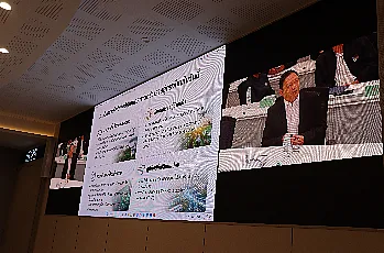 การแสดงวิสัยทัศน์และสัมภาษณ์ผู้ตอบรับการทาบทามเพื่อเข้ารับการสรรหาเป็นผู้สมควรดำรงตำแหน่งคณบดีคณะเกษตรศาสตร์และทรัพยากรธรรมชาติ