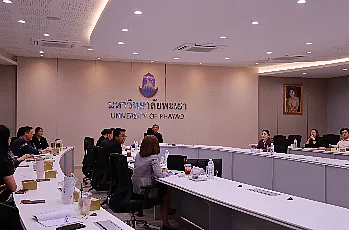 การแสดงวิสัยทัศน์และสัมภาษณ์ผู้ตอบรับการทาบทามเพื่อเข้ารับการสรรหาเป็นผู้สมควรดำรงตำแหน่งคณบดีคณะบริหารธุรกิจและนิเทศศาสตร์ มหาวิทยาลัยพะเยา