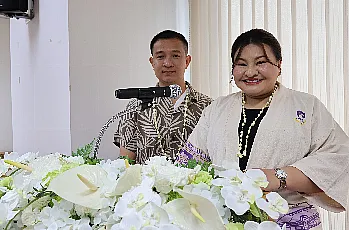 พิธีสระเกล้าดำหัวนายกสภามหาวิทยาลัยพะเยาและกรรมการสภามหาวิทยาลัยผู้ทรงคุณวุฒิ เนื่องในเทศกาลสงกรานต์