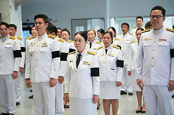 ผู้อำนวยการสำนักงานสภามหาวิทยาลัยพะเยาเข้าร่วมพิธีลงนามถวายพระพรชัยมงคล สมเด็จพระนางเจ้าสุทิดา พัชรสุธาพิมลลักษณ พระบรมราชินี เนื่องในโอกาสวันเฉลิมพระชนมพรรษา วันที่ 3 มิถุนายน  
