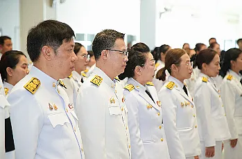 ผู้อำนวยการสำนักงานสภามหาวิทยาลัยพะเยาเข้าร่วมพิธีลงนามถวายพระพรชัยมงคล สมเด็จพระนางเจ้าสุทิดา พัชรสุธาพิมลลักษณ พระบรมราชินี เนื่องในโอกาสวันเฉลิมพระชนมพรรษา วันที่ 3 มิถุนายน  
