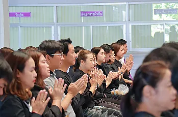 ผู้อำนวยการสำนักงานสภามหาวิทยาลัยพะเยา พร้อมด้วยบุคลากร เข้าร่วมพิธีตักบาตรอุทิศถวายเป็นพระกุศลแด่สมเด็จพระเจ้าลูกเธอ เจ้าฟ้าพัชรกิติยาภา นเรนทิราเทพยวดี กรมหลวงราชสาริณีสิริพัชร มหาวัชรราชธิดา ในวาระครบปัณรสมวาร