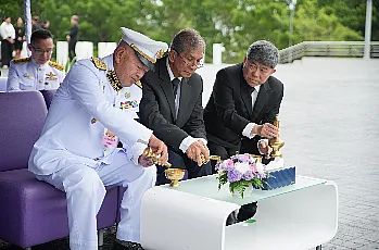 นายกสภามหาวิทยาลัยพะเยา กรรมการสภามหาวิทยาลัยผู้ทรงคุณวุฒิ เข้าร่วมพิธีวันสถาปนามหาวิทยาลัยพะเยา ครบรอบ 16 ปี