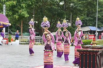 นายกสภามหาวิทยาลัยพะเยา กรรมการสภามหาวิทยาลัยผู้ทรงคุณวุฒิ เข้าร่วมพิธีวันสถาปนามหาวิทยาลัยพะเยา ครบรอบ 16 ปี