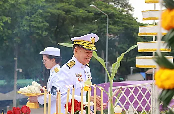 นายกสภามหาวิทยาลัยพะเยา กรรมการสภามหาวิทยาลัยผู้ทรงคุณวุฒิ เข้าร่วมพิธีวันสถาปนามหาวิทยาลัยพะเยา ครบรอบ 16 ปี