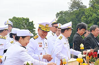 นายกสภามหาวิทยาลัยพะเยา กรรมการสภามหาวิทยาลัยผู้ทรงคุณวุฒิ เข้าร่วมพิธีวันสถาปนามหาวิทยาลัยพะเยา ครบรอบ 16 ปี