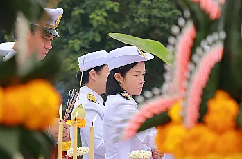 นายกสภามหาวิทยาลัยพะเยา กรรมการสภามหาวิทยาลัยผู้ทรงคุณวุฒิ เข้าร่วมพิธีวันสถาปนามหาวิทยาลัยพะเยา ครบรอบ 16 ปี