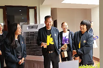 นายกสภามหาวิทยาลัยพะเยา กรรมการสภามหาวิทยาลัยผู้ทรงคุณวุฒิ เยี่ยมชมกิจกรรมนิทรรศการ “16 เรื่องเล่าดีดี 16 ปี มหาวิทยาลัยพะเยา” และกิจกรรมพิเศษ “16 จุด Check-in”