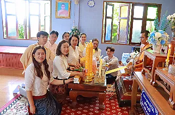 สำนักงานสภามหาวิทยาลัยพะเยาจัดกิจกรรมถวายเทียนพรรษา ประจำปี 2569