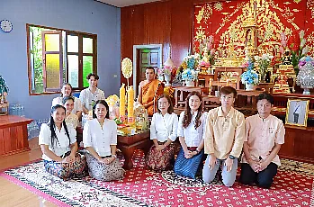สำนักงานสภามหาวิทยาลัยพะเยาจัดกิจกรรมถวายเทียนพรรษา ประจำปี 2569